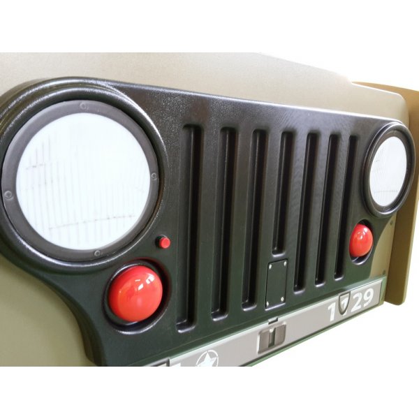 Jeep Army - Bilsäng - 90 x 190 cm Jeep Army - Bilsäng - 90 x 190 cm