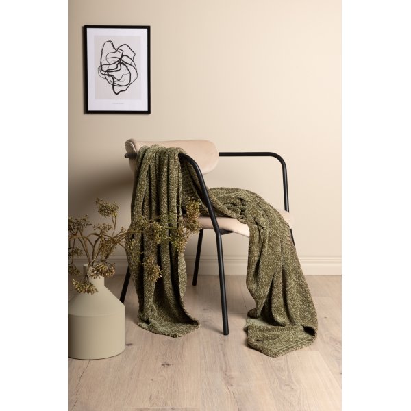 Plaid Nemy 130x170 cm - Vert Plaid Nemy 130x170 cm - Vert