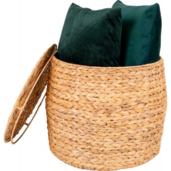 Delia sidobord 43 cm - Beige