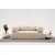 Comfort 3-sits bddsoffa - Cream