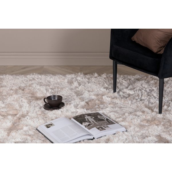 Lumen ryamatta - Polyester couleur champagne