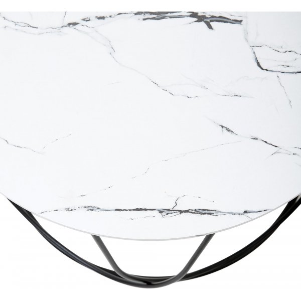 Table basse Bobby 60 cm - Blanc