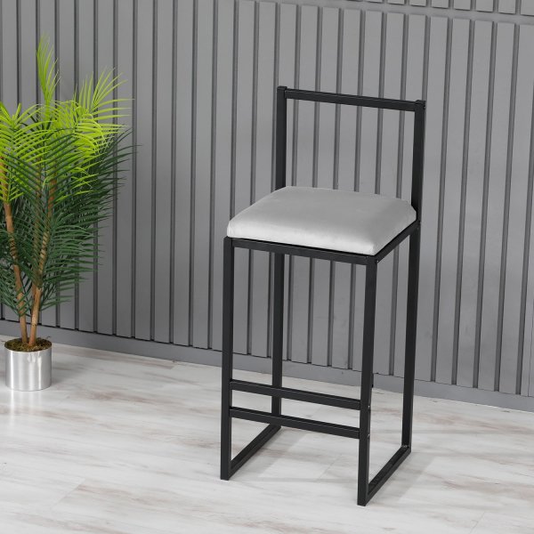 Tabouret de bar nordique - Crme