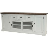Karlsborg sideboard - Vit/antikbehandlad Karlsborg sideboard - Vit/antikbehandlad