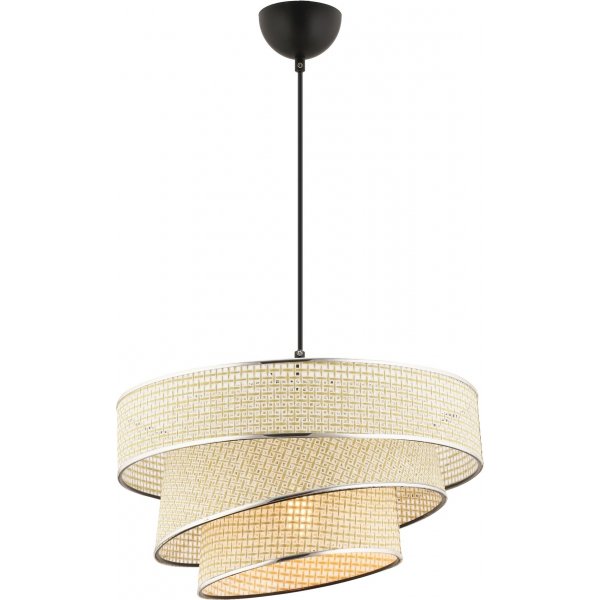 Couper taklampa - Cream/silver