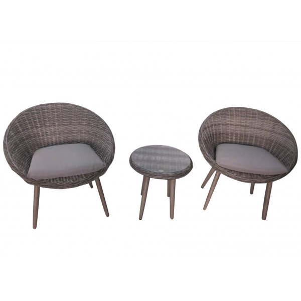 Groupe extérieur Brook en rotin Groupe extérieur Brook en rotin