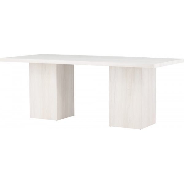 Table  manger Olga 200 x 90 cm - Blanc