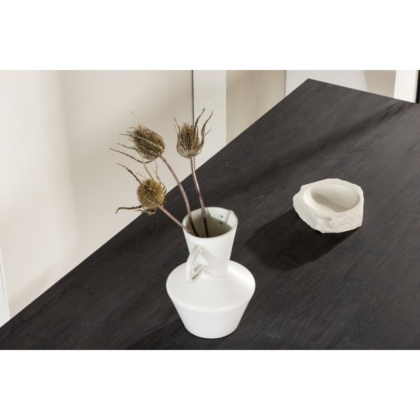 Keholmen matbord 220 x 100 cm - Svart/Brun