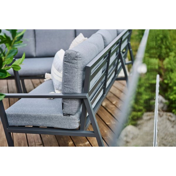 Trenton loungegrupp - Ljusgrå + Fläckborttagare för möbler Trenton loungegrupp - Ljusgrå + Fläckborttagare för möbler