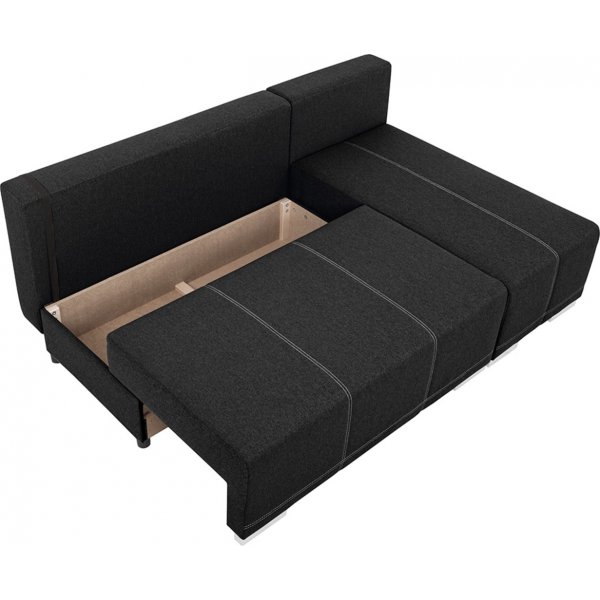 Biru slaapbank - Zwart Biru slaapbank - Zwart