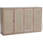 Level sideboard i whitewash med drrar i rotting 140 cm