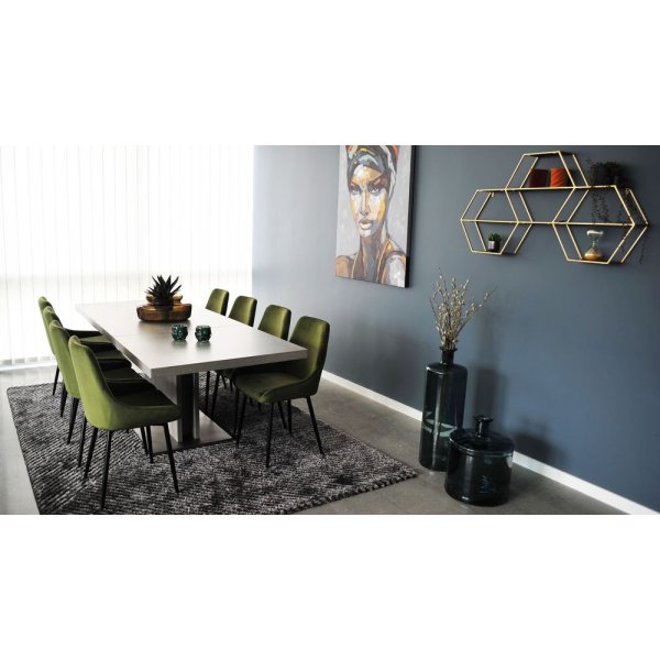 Parade matstol - Grön sammet Parade matstol - Grön sammet