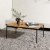 Table basse Penh 100 x 65 cm - Acacia/noir