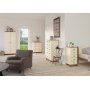 Richmond smal byr med 5 ldor - Brun/grddvit