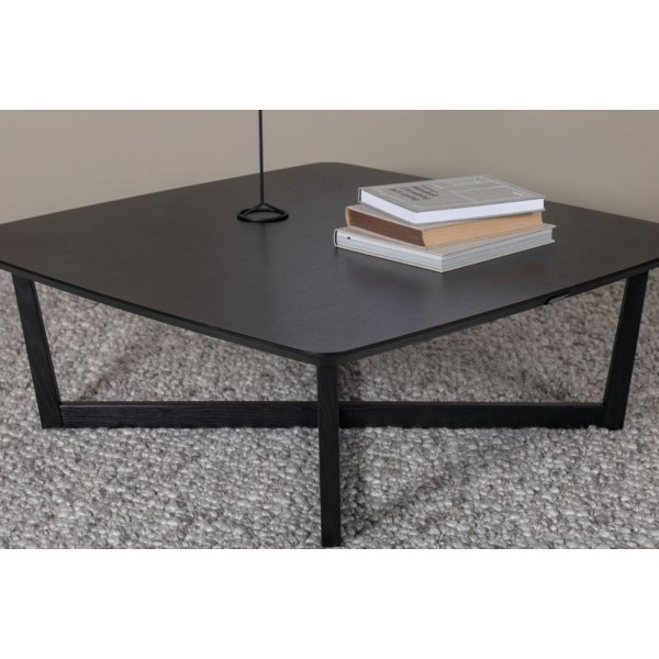 Trinidad soffbord 100 cm - Svart