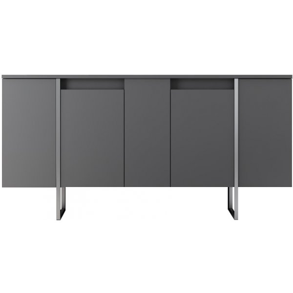 Buffet Lux - Anthracite/argent