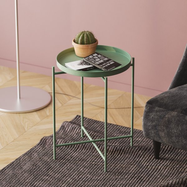 Table basse Vela Ø46 cm - Vert Table basse Vela Ø46 cm - Vert