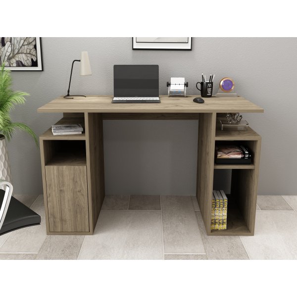 Parvin skrivbord 120x60 cm - Valnöt Parvin skrivbord 120x60 cm - Valnöt