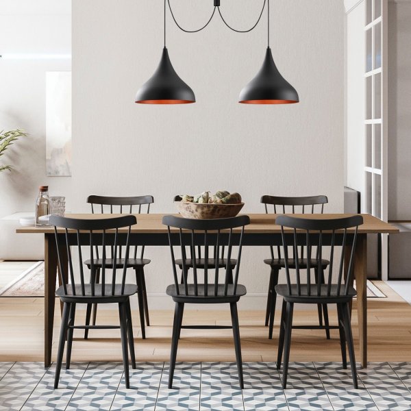 Berkeley taklampa N-1392 - Svart