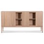 Nova sideboard med skjutdrrar - Whitewash