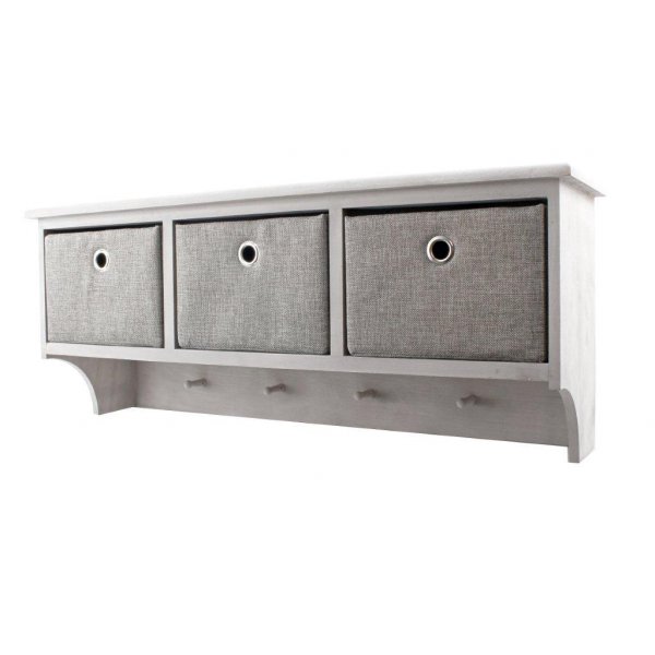 Hatthylla med 3 ldor - Grey shades