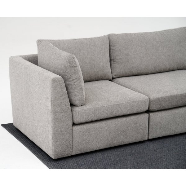 Mottona 3-sits soffa - Ljusgrå Mottona 3-sits soffa - Ljusgrå