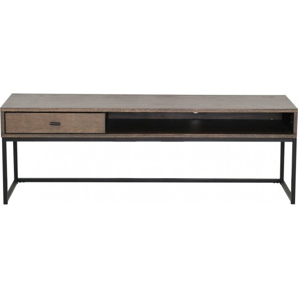 Banc média Regal - Placage chêne laqué marron Banc média Regal - Placage chêne laqué marron