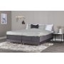 Vansbro sng 180 x 200 cm Medium - Mrkgr sammet