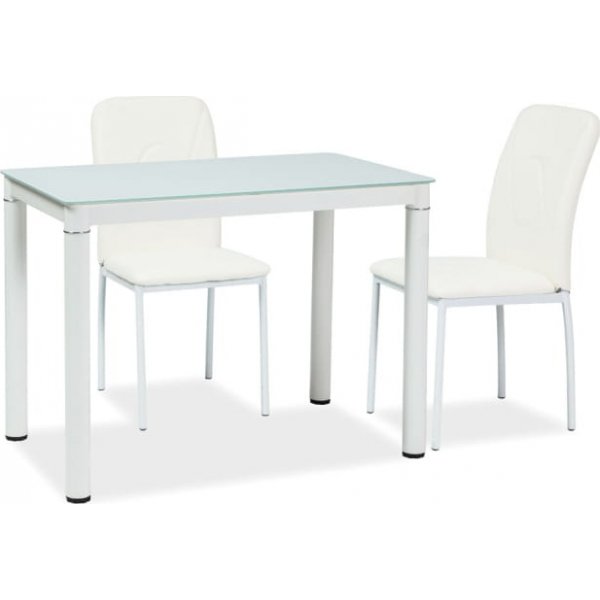 Bartlett eettafel 110 cm - Wit Bartlett eettafel 110 cm - Wit