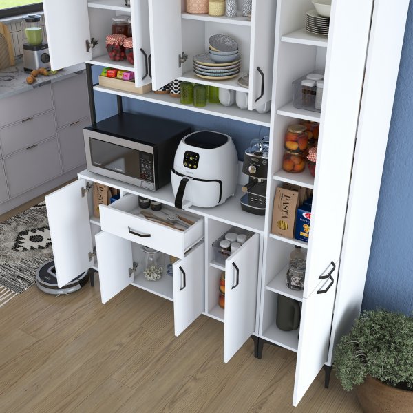 Armoire Jericho 134 - Blanc Armoire Jericho 134 - Blanc