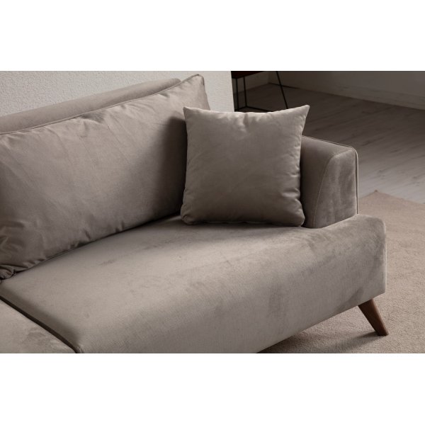 Buhara 3-sits soffa - Ljusgrå Buhara 3-sits soffa - Ljusgrå