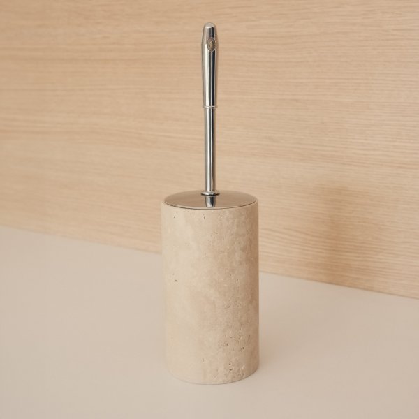 Badrumsset i beige Travertinmarmor med 7 delar Badrumsset i beige Travertinmarmor med 7 delar