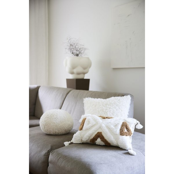 Bente kussenhoes 30 x 50 cm - Bruin