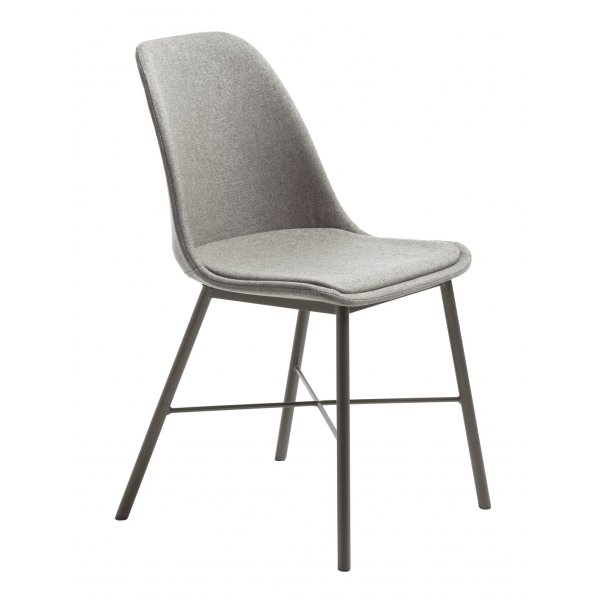 Cara stol i grått tyg Cara stol i grått tyg