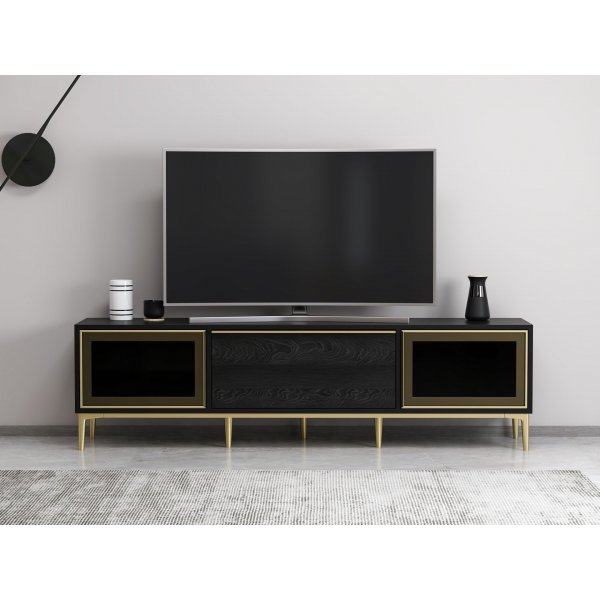 Meuble TV Elevate - Noir Meuble TV Elevate - Noir