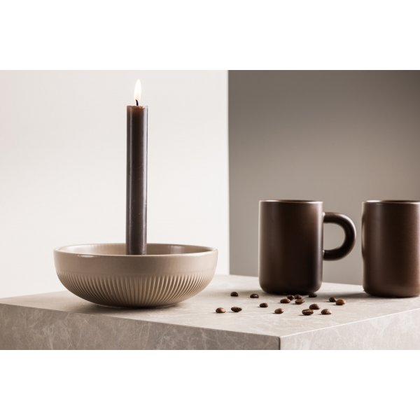 Posh ljusstake 18 x 6 cm - Beige Posh ljusstake 18 x 6 cm - Beige