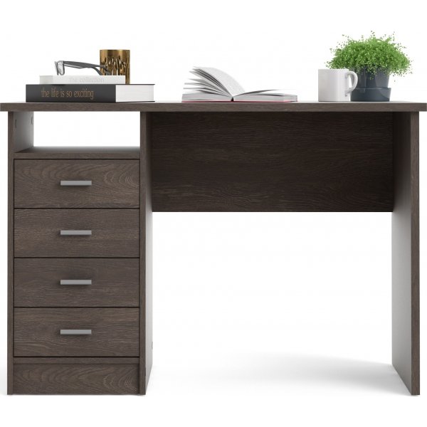 Bureau Function Plus 110 x 48,5 x 76 cm - Rovere Gessato, fonc