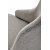 Chaise de salle  manger Catrin - Blanc/gris (Tissu)