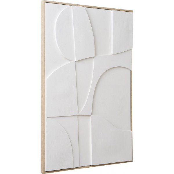 Madeline väggrelief 1 - Vit Madeline väggrelief 1 - Vit