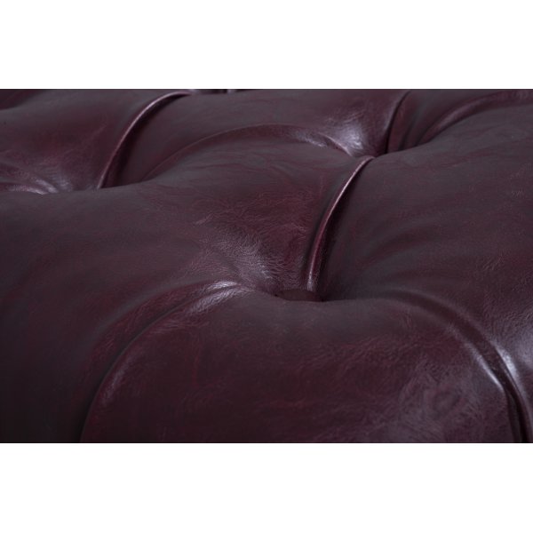 Repose-pieds Vivaldino - Oxblood Repose-pieds Vivaldino - Oxblood