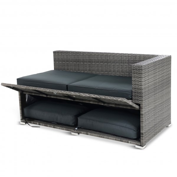 Loungeset Lervik - Grå konstrotting Loungeset Lervik - Grå konstrotting