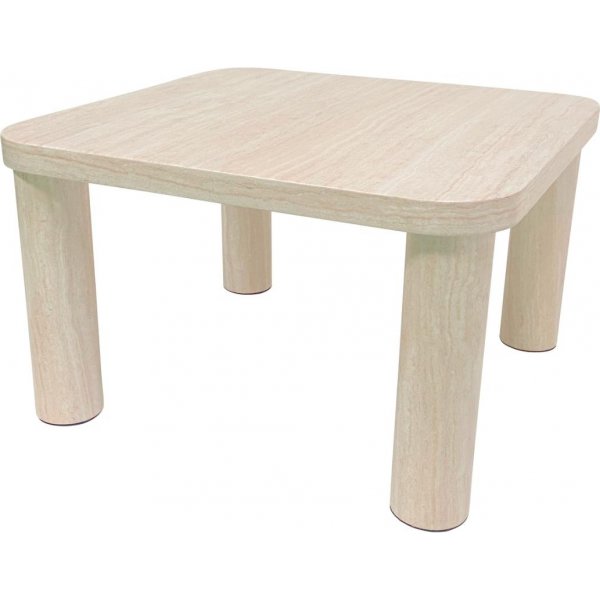 Solano soffbord 60 x 60 cm - Beige travertin Solano soffbord 60 x 60 cm - Beige travertin