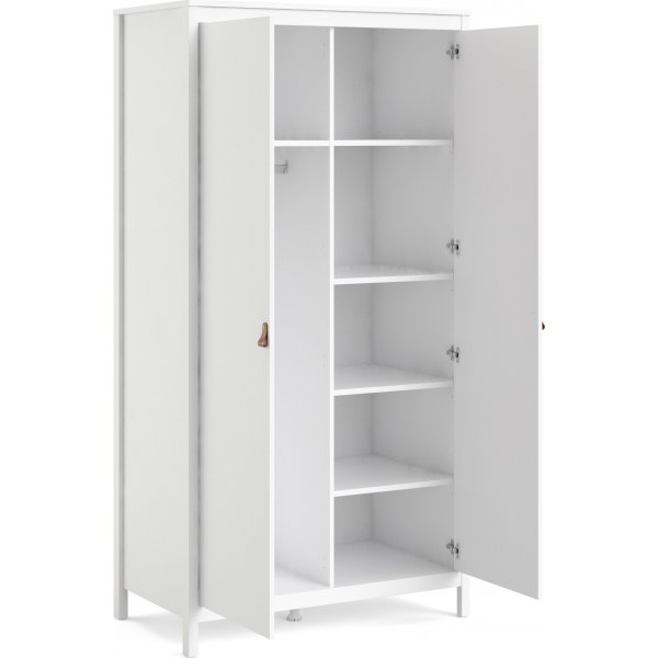 Armoire Madrid  2 portes - Blanc