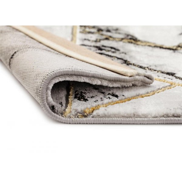 Maskinvävd matta Diamond Marble - Guld Maskinvävd matta Diamond Marble - Guld