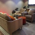 Kundbild Sittpuff Paris - Orange