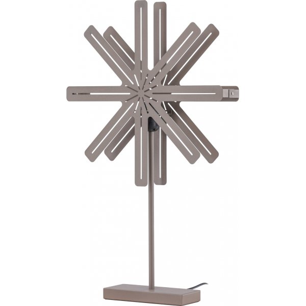 Sfsen adventsstjrna bordslampa - Svart/Mocca