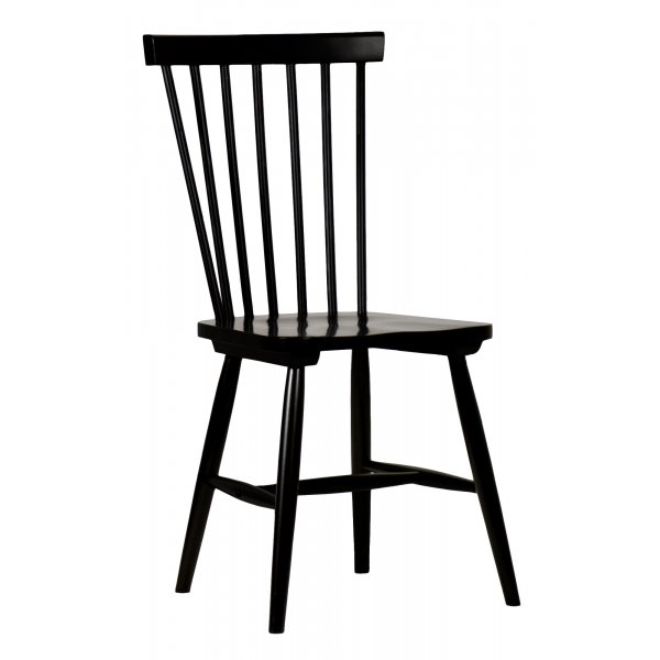 Sander matgrupp, Bord med klaff och 4 st svarta Karl pinnstolar Sander matgrupp, Bord med klaff och 4 st svarta Karl pinnstolar