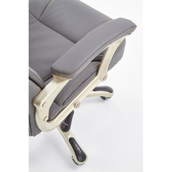 Chaise de bureau Brooke en PU gris Chaise de bureau Brooke en PU gris