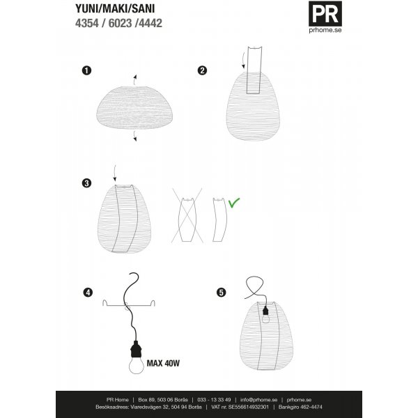 Sani plafondlampenkap - Wit - 44,5 cm Sani plafondlampenkap - Wit - 44,5 cm