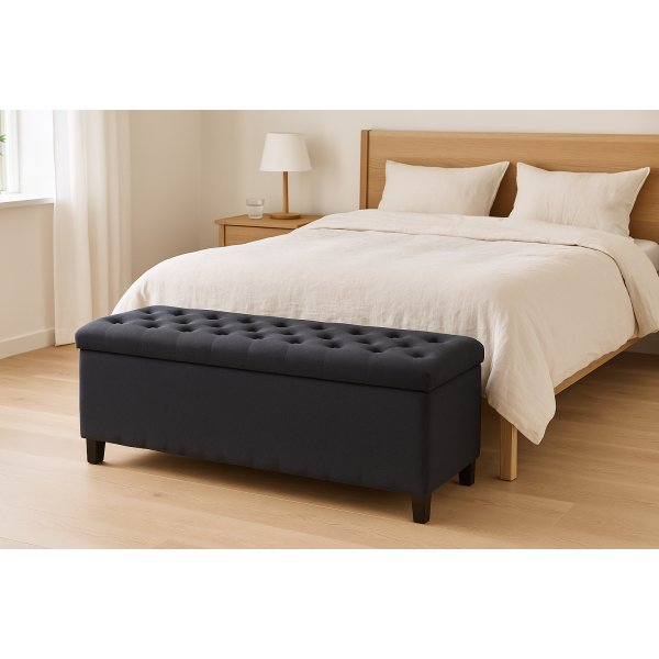 Sngkista Hassl 120 cm - Mrkgr